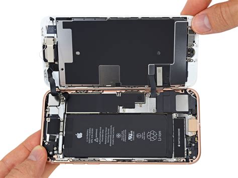 Apple iphone 8 board top view. iFixit's iPhone 8 teardown finds a smaller battery and lots of glue | Ars Technica