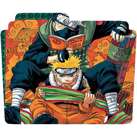Naruto Manga Volume 3 Cover Icon Folder By Saku434 On Deviantart