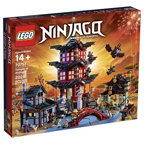 Lego Unveils Stunning Ninjago Temple Of Airjitzu Set