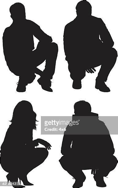 Crouching Silhouette Photos And Premium High Res Pictures Getty Images