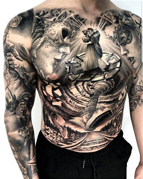 Best Tattoo Part Tattoo Artists Chest Tattoo Tattoo Models