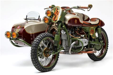Le Mani Moto Custom 2wd Ural Sidecar Motorcycle The