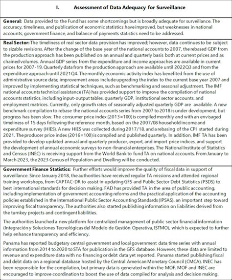 Panama Staff Report For The 2022 Article Iv Consultation—informational