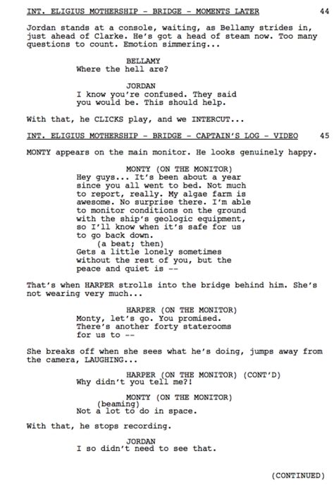 Sad Acting Scripts From Movies