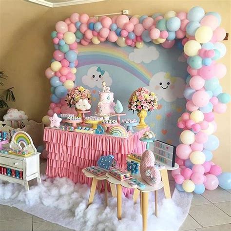 Sintético 90 Foto Decoración Para Cumpleaños De Niña De 1 Año Sencilla Actualizar