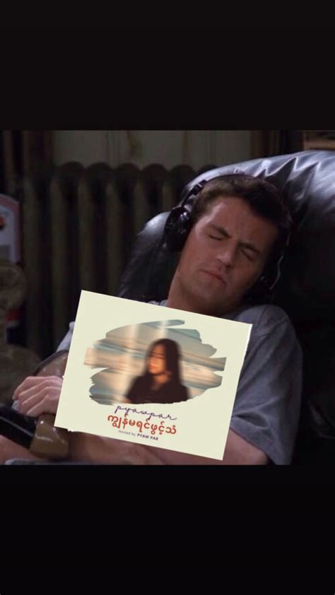 Chandler Holding Album Meme Generator Template Soupmemes