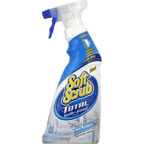 6 pack soft scrub total bath and bowl cleaner fresh scent 25 40 oz