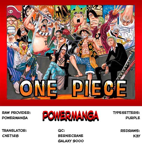 One Piece Digital Colored Comics Chapter 732