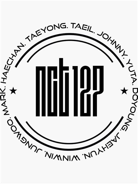 Nct 127 Sticker By Nurfzr In 2023 Nct 127 Nct Nct Logo