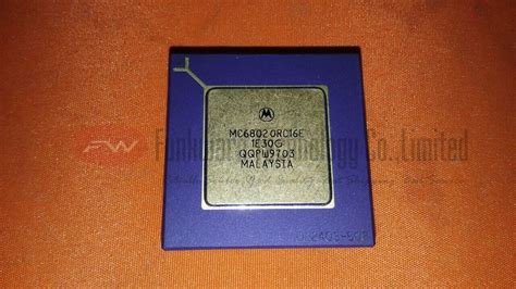 Motorola 68020 Mc68020rc16e 32 Bit 16mhz Vintage Ic Processor X 1pc Ebay