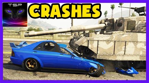 Gta V Crashes And Accidents Compilation Real Damage Mod 4 Youtube