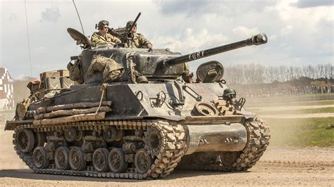 Foto M4 Sherman Panzer Amerikanischer M4a2e8 Fury Heer 3840x2160