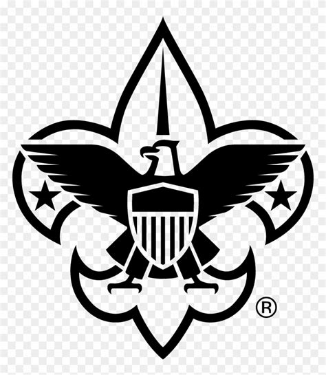 Bsa Logo Clip Art Boy Scouts Of America Black Free Transparent Png