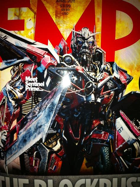 Sorry, the video player failed to load. Empire Magazine Features Sentinel Prime And Optimus Prime ...
