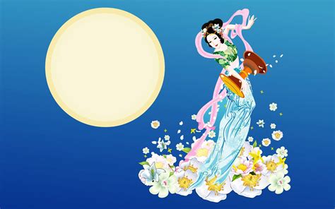Mid Autumn Festival Moon Beautiful Wallpaper 17 1440x900 Wallpaper