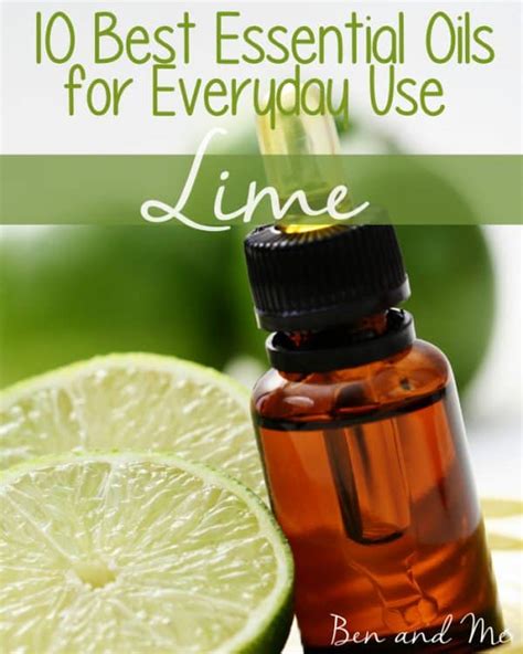 Everyday Uses Lime Essential Oil And A Salt Scrub Recipe