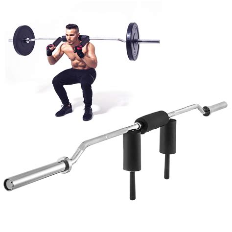 Buy Botabay 7ft Safety Squat Bar With Shoulder And Arm Pads Fitness