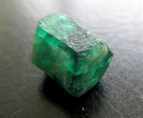 8ct Double Terminated Emerald Crystal Natural Colombian Etsy Blue