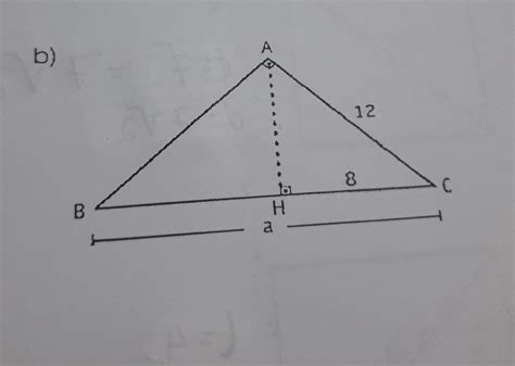Calcule A Medida Do Elemento Desconhecido Nos Triângulos Retângulos