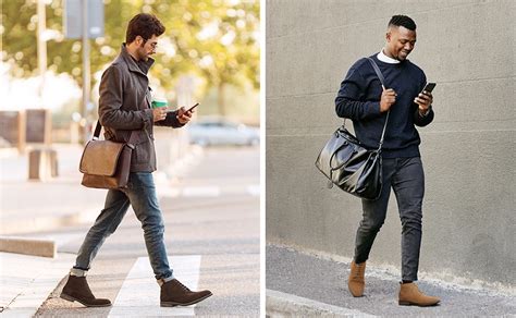 Black Boots For Men With Jeans