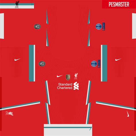 Nike Liverpool 2020 21 Uefa Home Kit Rwepes