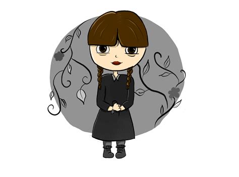 Wednesday Addams By Annie Hay On Dribbble