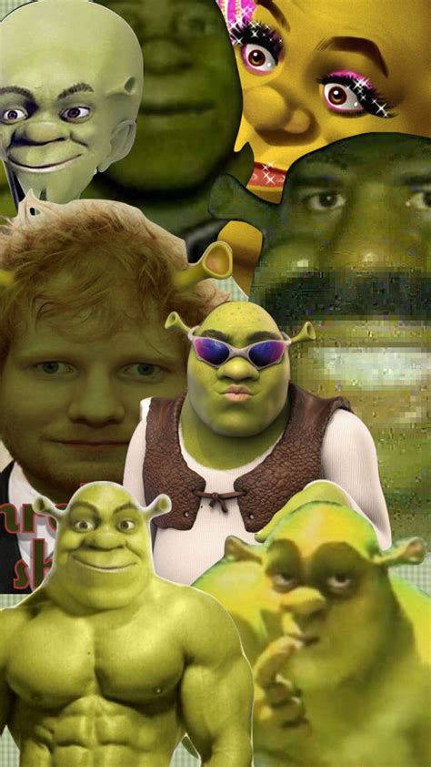 Shrek Scary Moodboard Shuffles Aesthetic Greenaesthetic In 2022