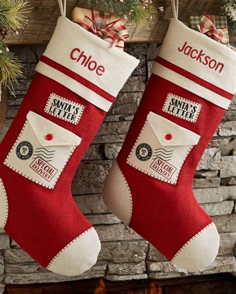 25 Fun Personalized Christmas Stockings Monogrammed Stocking Ideas