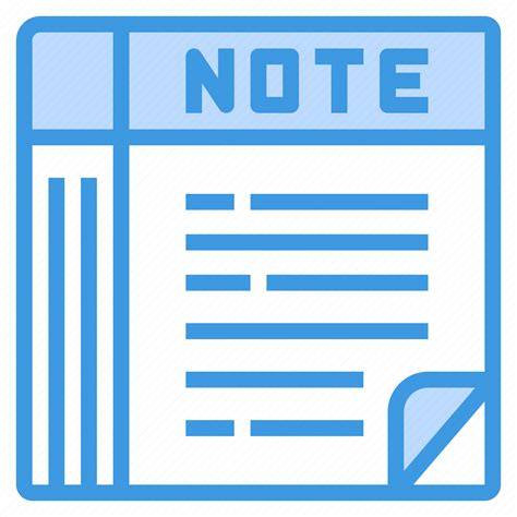 Notepad Office Stationery Supplies Icon Download On Iconfinder