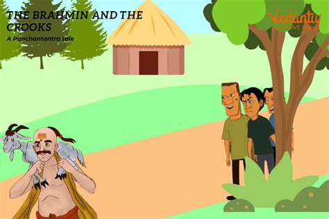 The Brahmin And The Crooks Story In English For Kids Popular Bedtime