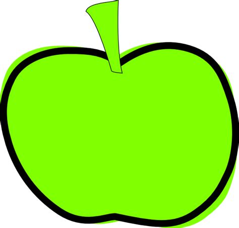 Apple Cartoon Clipart Four Apple Clip Art Wikiclipart Fruit Apple