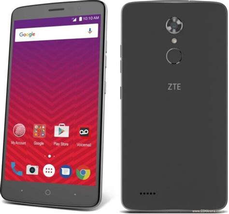 Zte Max N9520 8gb Black Silver Boost Mobile Smartphone For Sale