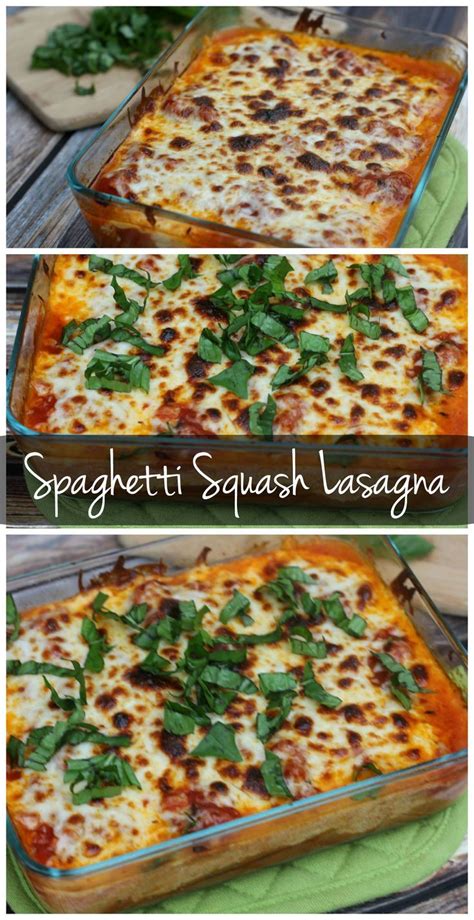 Healthy Vegetarian Spaghetti Squash Lasagna Obsessed With Spaghetti