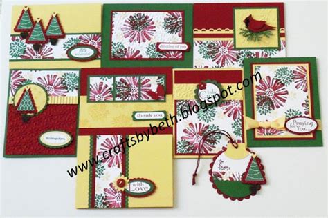 Crafts By Beth Christmas One Sheet Wonder