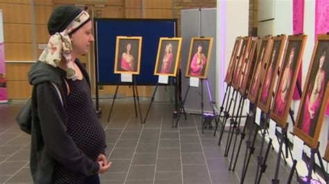 Portraits Of Breast Cancer Patients At Norwich Exhibition Bbc News