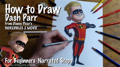 How To Draw Incredibles Dash