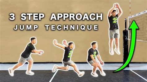 3 Step Approach Jump Technique How To Jump Higher Youtube