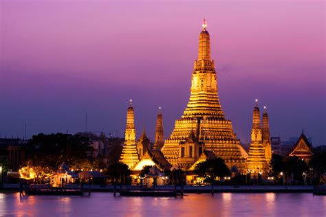 Best Tourist Destinatons Wat Arun Thailand