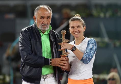 Tiriac out at tennis matches, and media fascination with the man who never looked like a tennis player began early. This is the strangest thing Ion Tiriac did with Simona Halep