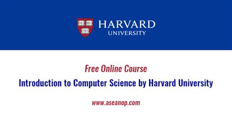 Is the computer science department at harvard university a bit overrated? CS50: Introduction to Computer Science by Harvard ...