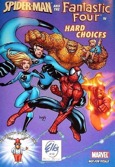 Spider Man And The Fantastic Four Giveaways Elks Usa 3rd Pt Marvel