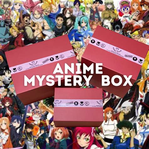 Anime Mystery Box Anime Crate Japan Etsy