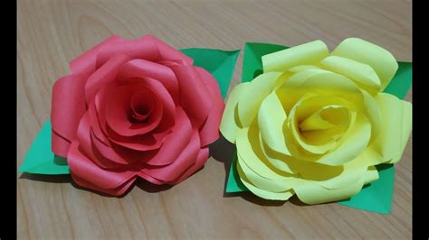 Cara Membuat Bunga Mawar Dari Kertas Tissue Terbaru