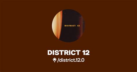District 12 Facebook Linktree
