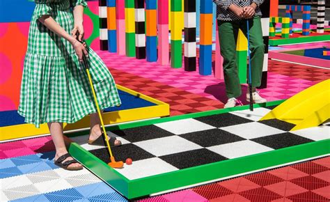 Mini Golf Is Given A Pop Art Twist In London By Artist Duo Craig And Karl
