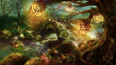Dreamy Fantasy Art Nature Of Forests Artwork Id 151450 Fantasy