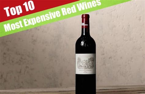 10 Most Expensive Red Wines You Can Buy Right Now On Amazon The