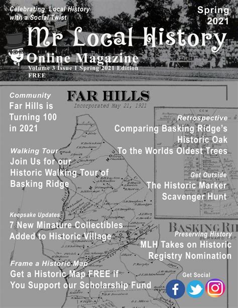 Mr Local History 2021 Spring Mlh Magazine Covid Rebound Vol 3 Issue