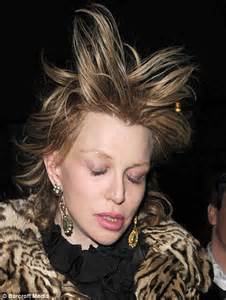 Courtney Love Has A Very Bad Hair Day As She Parties In