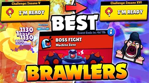 There Is Insane Level 16 Best Boss Fight Brawlers And Tips In Brawl